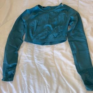 GymShark long sleeve crop top